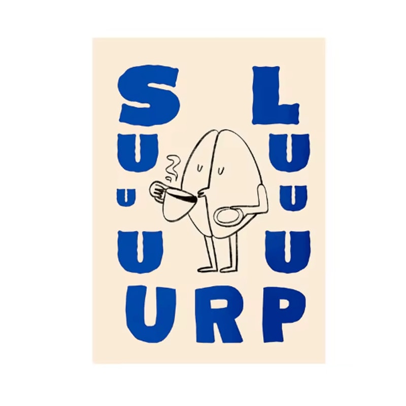 Coffee Diver Canvas Wall Art Trendy Coffee Lover Kitchen Poster Print 2