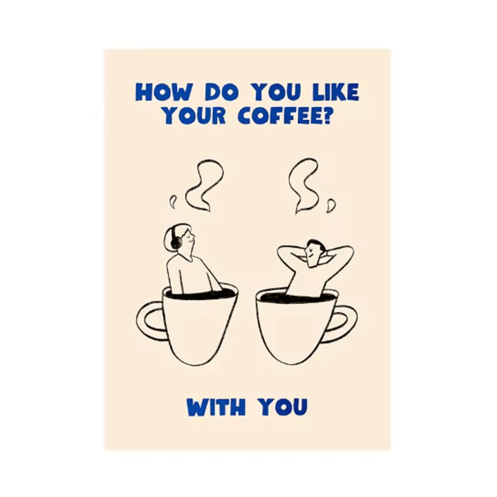 Coffee Diver Canvas Wall Art Trendy Coffee Lover Kitchen Poster Print 3