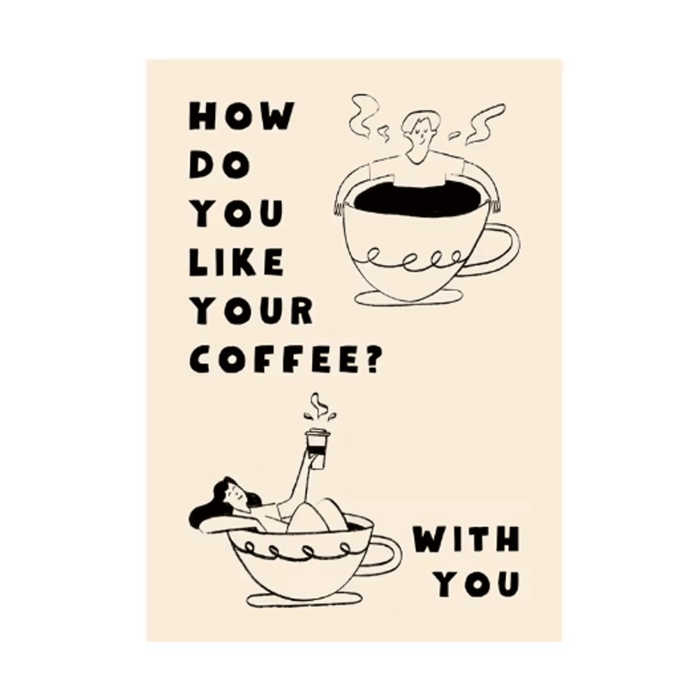 Coffee Diver Canvas Wall Art Trendy Coffee Lover Kitchen Poster Print 4