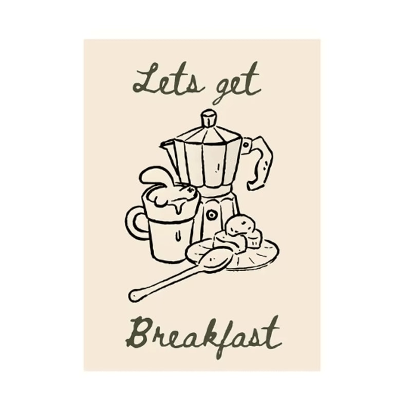 Coffee Diver Canvas Wall Art Trendy Coffee Lover Kitchen Poster Print 14