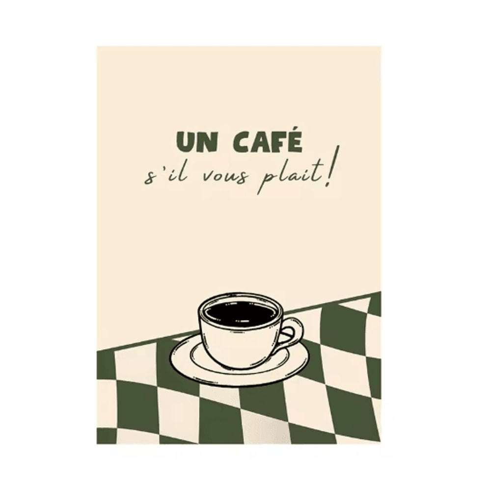 Coffee Diver Canvas Wall Art Trendy Coffee Lover Kitchen Poster Print 15