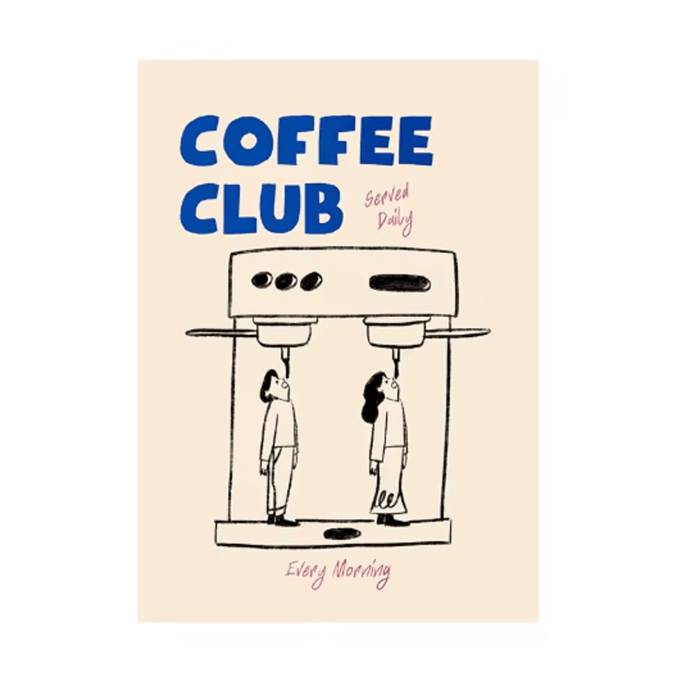 Coffee Diver Canvas Wall Art Trendy Coffee Lover Kitchen Poster Print 16