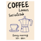 Coffee Diver Canvas Wall Art Trendy Coffee Lover Kitchen Poster Print 19
