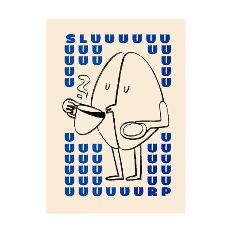 Coffee Diver Canvas Wall Art Trendy Coffee Lover Kitchen Poster Print 7