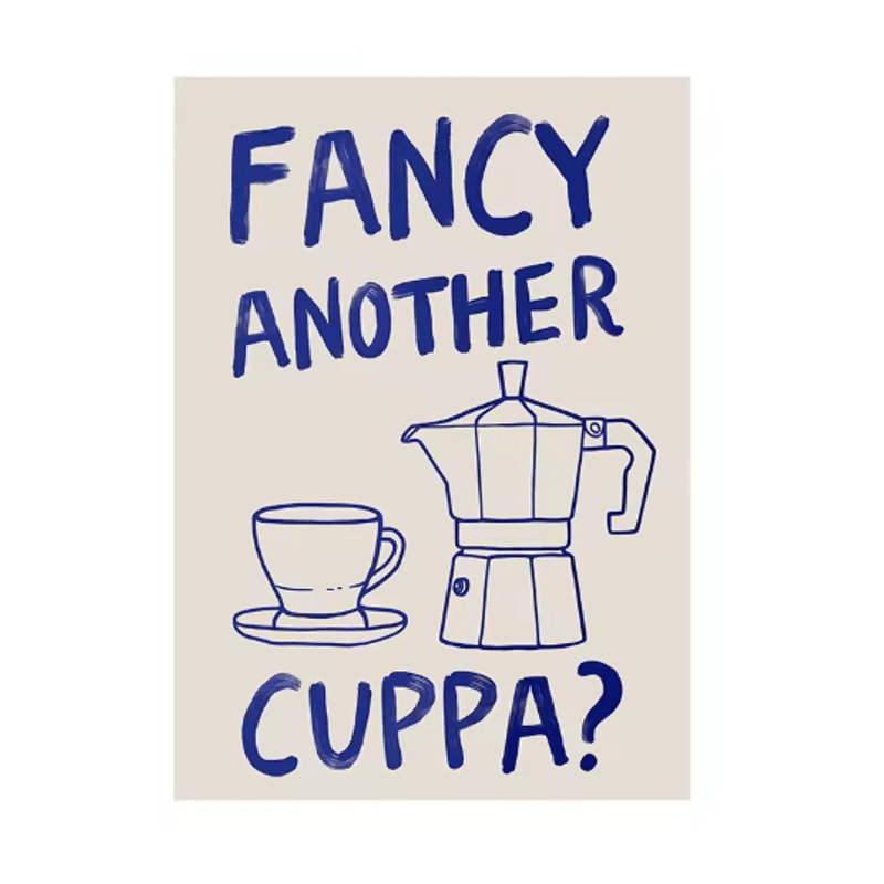 Coffee Diver Canvas Wall Art Trendy Coffee Lover Kitchen Poster Print 21