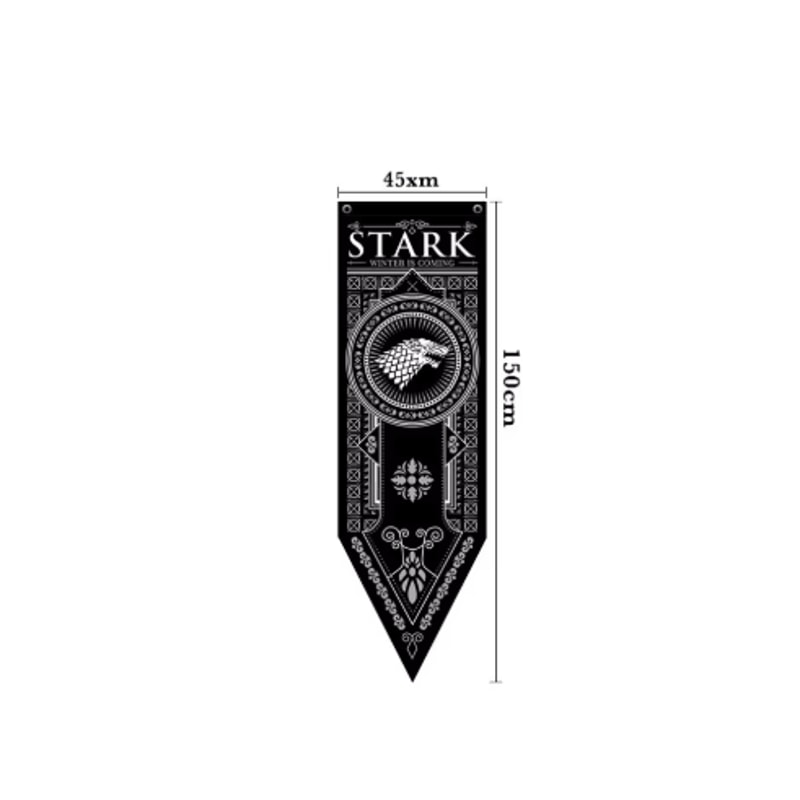 Game Of Thrones Wall Tapestry Flag Fantasy Bar Home Decor Banner 5