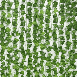 2.2m artificial ivy garland vine – lush green hanging plant wall decor