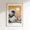 Hokusai Wave Mount Fuji Canvas Print Japanese Landscape Wall Decor 12
