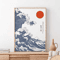 Hokusai Wave Mount Fuji Canvas Print Japanese Landscape Wall Decor 14
