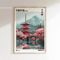Hokusai Wave Mount Fuji Canvas Print Japanese Landscape Wall Decor 3