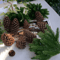 Artificial Pine Branches Set 20pcs Christmas Pine Stems For DIY Holiday Decor 3