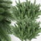 Artificial Pine Branches Set 20pcs Christmas Pine Stems For DIY Holiday Decor 0