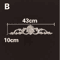 HandCarved Wooden Appliques Onlays Decorative Furniture Trim Accents 11