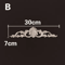HandCarved Wooden Appliques Onlays Decorative Furniture Trim Accents 13