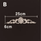 HandCarved Wooden Appliques Onlays Decorative Furniture Trim Accents 14