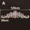 HandCarved Wooden Appliques Onlays Decorative Furniture Trim Accents 16