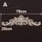 HandCarved Wooden Appliques Onlays Decorative Furniture Trim Accents 18