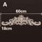 HandCarved Wooden Appliques Onlays Decorative Furniture Trim Accents 20