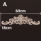 HandCarved Wooden Appliques Onlays Decorative Furniture Trim Accents 20