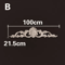 HandCarved Wooden Appliques Onlays Decorative Furniture Trim Accents 6