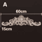 HandCarved Wooden Appliques Onlays Decorative Furniture Trim Accents 21