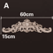 HandCarved Wooden Appliques Onlays Decorative Furniture Trim Accents 21