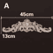 HandCarved Wooden Appliques Onlays Decorative Furniture Trim Accents 23