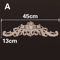 HandCarved Wooden Appliques Onlays Decorative Furniture Trim Accents 23