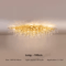 Nordic Gold K9 Crystal Chandelier Modern Luxury LED Ceiling Light 6