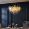 Nordic Gold K9 Crystal Chandelier Modern Luxury LED Ceiling Light 20