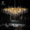 Nordic Gold K9 Crystal Chandelier Modern Luxury LED Ceiling Light 21
