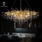 Nordic Gold K9 Crystal Chandelier Modern Luxury LED Ceiling Light 21