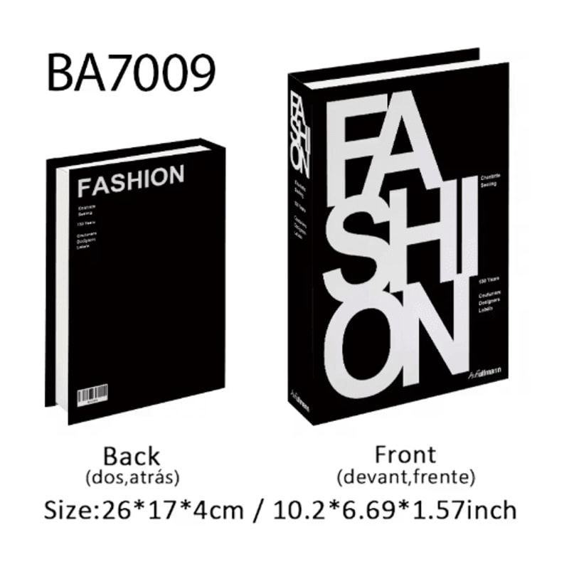 Luxury Decorative Fake Book Storage Box Aesthetic Coffee Table Bookshelf Decor 22