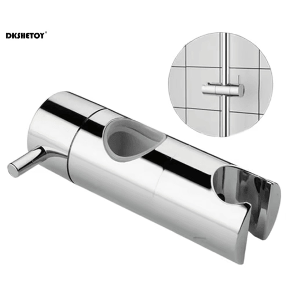 Adjustable Shower Head Holder Clamp 19 25mm Hand Shower Mounting Bracket Arm Adapter 5