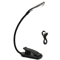 USB Rechargeable ClipOn Book Light Flexible LED Reading Lamp 2