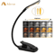 USB Rechargeable ClipOn Book Light Flexible LED Reading Lamp 0