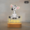 Personalized Animal Acrylic Night Light Custom Name LED Lamp For Kids 24