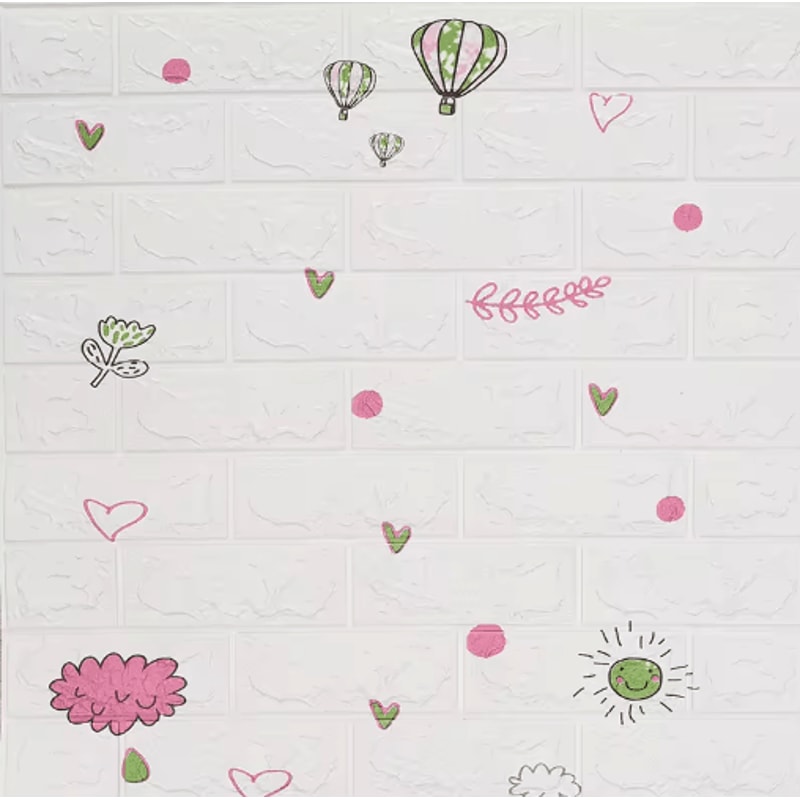 3D Brick Wall Sticker Panels Waterproof Self Adhesive DIY Wall Decor 10