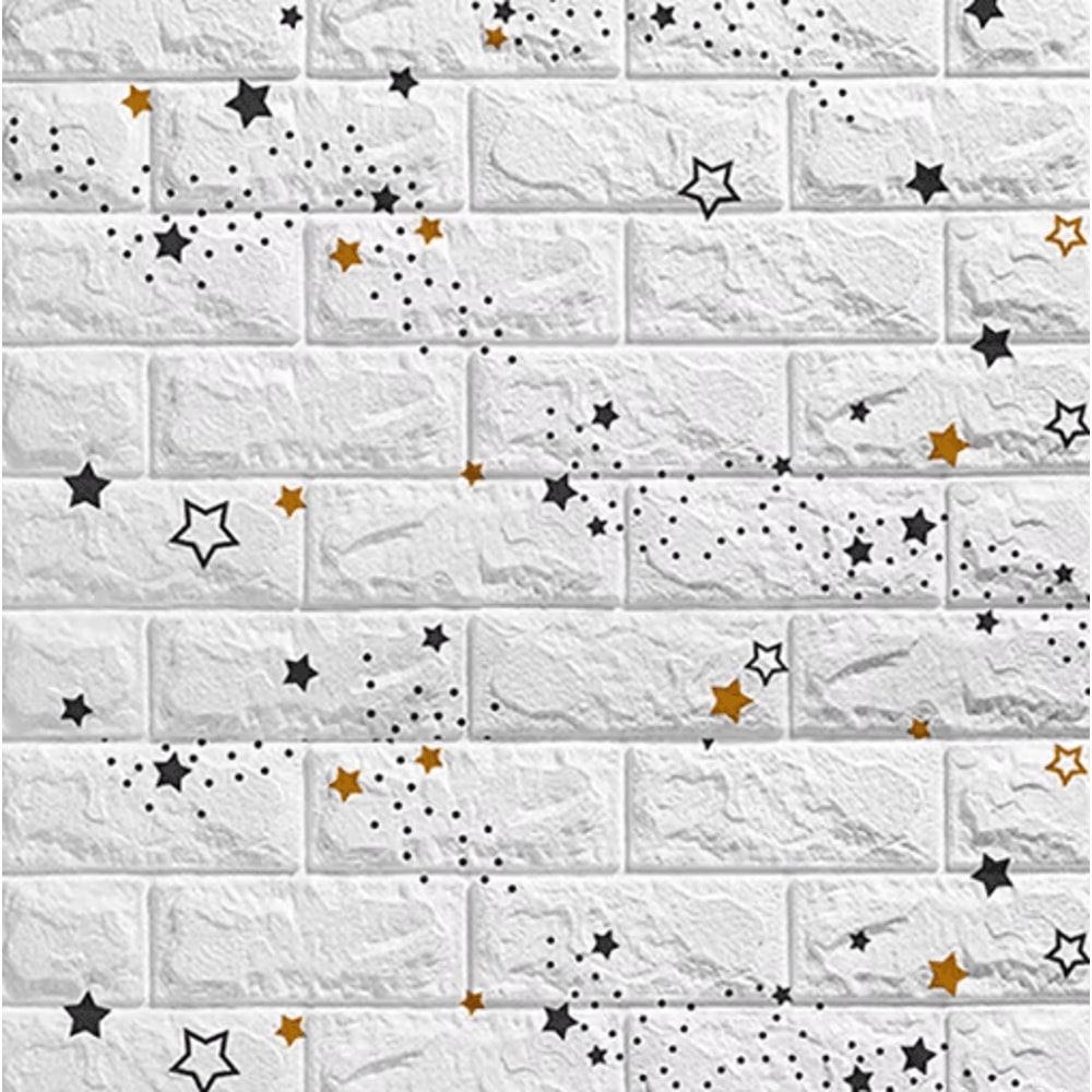 3D Brick Wall Sticker Panels Waterproof Self Adhesive DIY Wall Decor 13