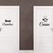 French Cuisine Door Wall Sticker Chef Kitchen Vinyl Decor Decal 0
