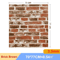 3D Self Adhesive Brick Wall Stickers 10pcs Foam DIY Decor Panels 4