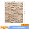 3D Self Adhesive Brick Wall Stickers 10pcs Foam DIY Decor Panels 12