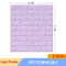 3D Self Adhesive Brick Wall Stickers 10pcs Foam DIY Decor Panels 13