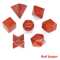 7Piece Platonic Solid Crystal Set Sacred Geometry Chakra Healing Stones 11