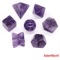 7Piece Platonic Solid Crystal Set Sacred Geometry Chakra Healing Stones 20