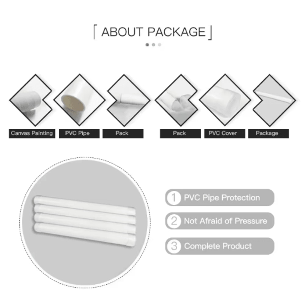 Black White 8 Ball Canvas Wall Art Billiards Club Style Home Decor 6