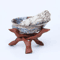 Paua Abalone Shell Smudge Kit With Stand Natural Sage Cleansing Decor Set 9