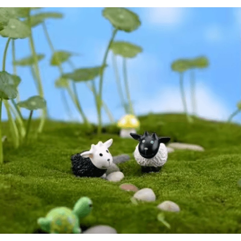 Mini Fairy Garden Accessories Set DIY Miniature Figurines For Garden Dollhouse Decor 14