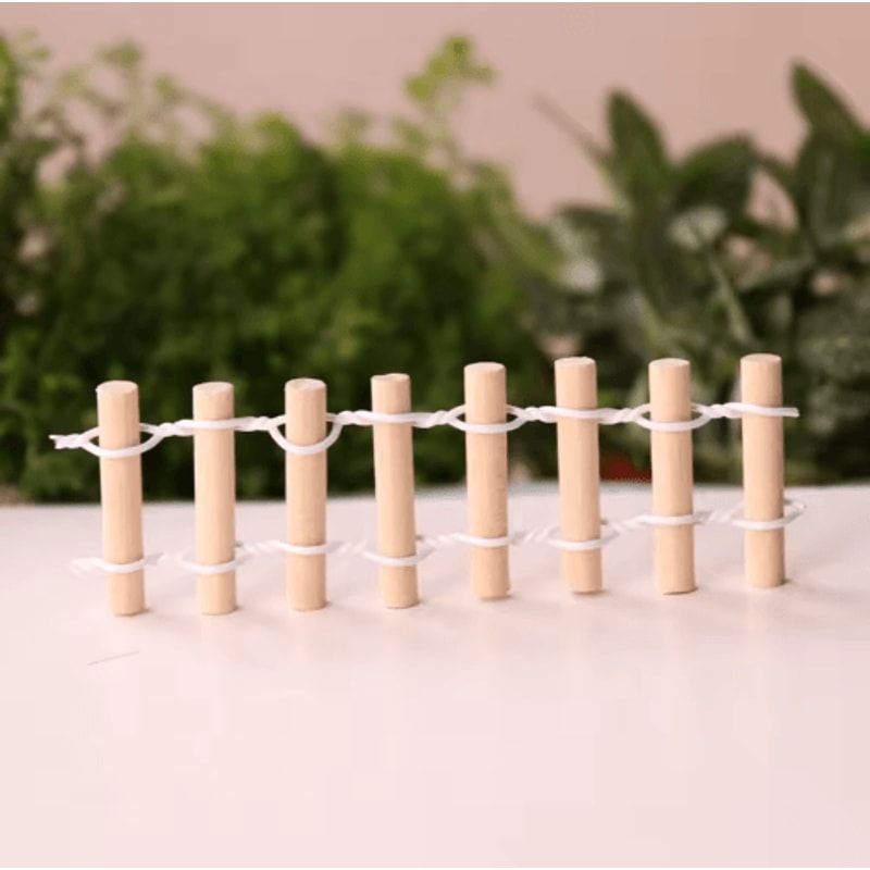 Mini Fairy Garden Accessories Set DIY Miniature Figurines For Garden Dollhouse Decor 8