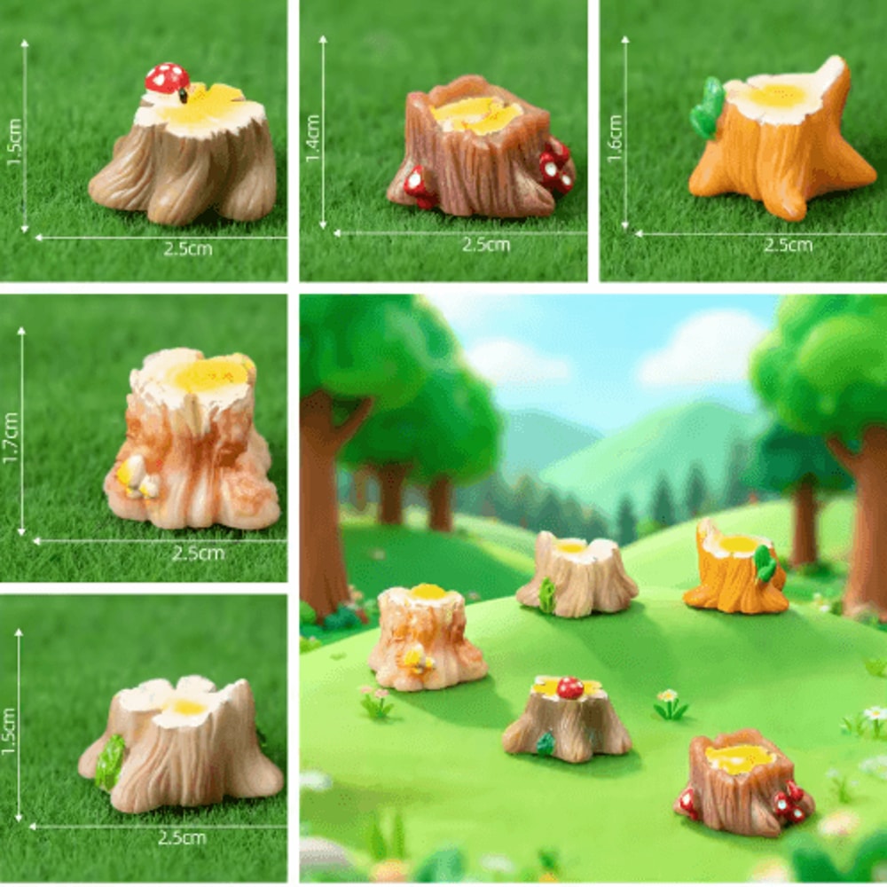 Mini Fairy Garden Accessories Set DIY Miniature Figurines For Garden Dollhouse Decor 29